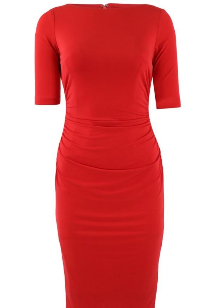 Sexy red dress